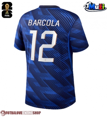 Francie Bradley Barcola #12 Domácí Dres MS 2026 Krátkým Rukávem